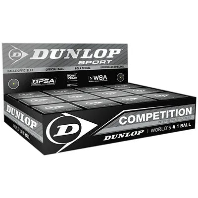 Dunlop single dot squash balls
