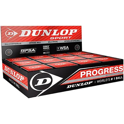 Dunlop Progress squash balls